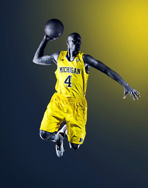 Michigan State Adidas NCAA basketball uniform ad